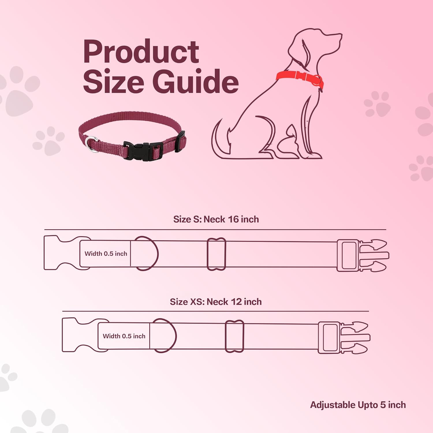 Adil's Nylon Quick Release Cat Collar 0.5 inch