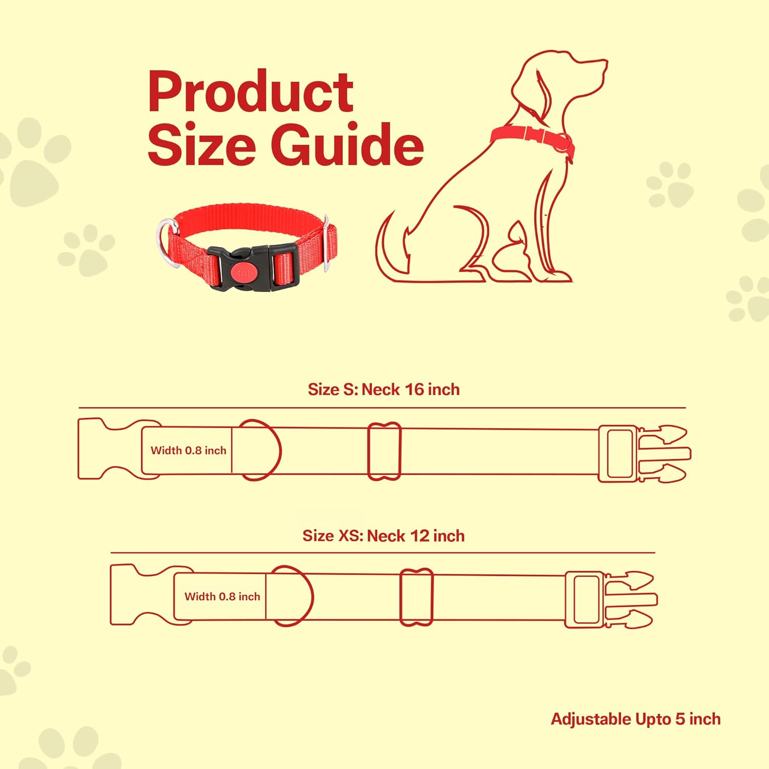 Adil's Nylon Quick Release Cat Collar - 0.8 Inch