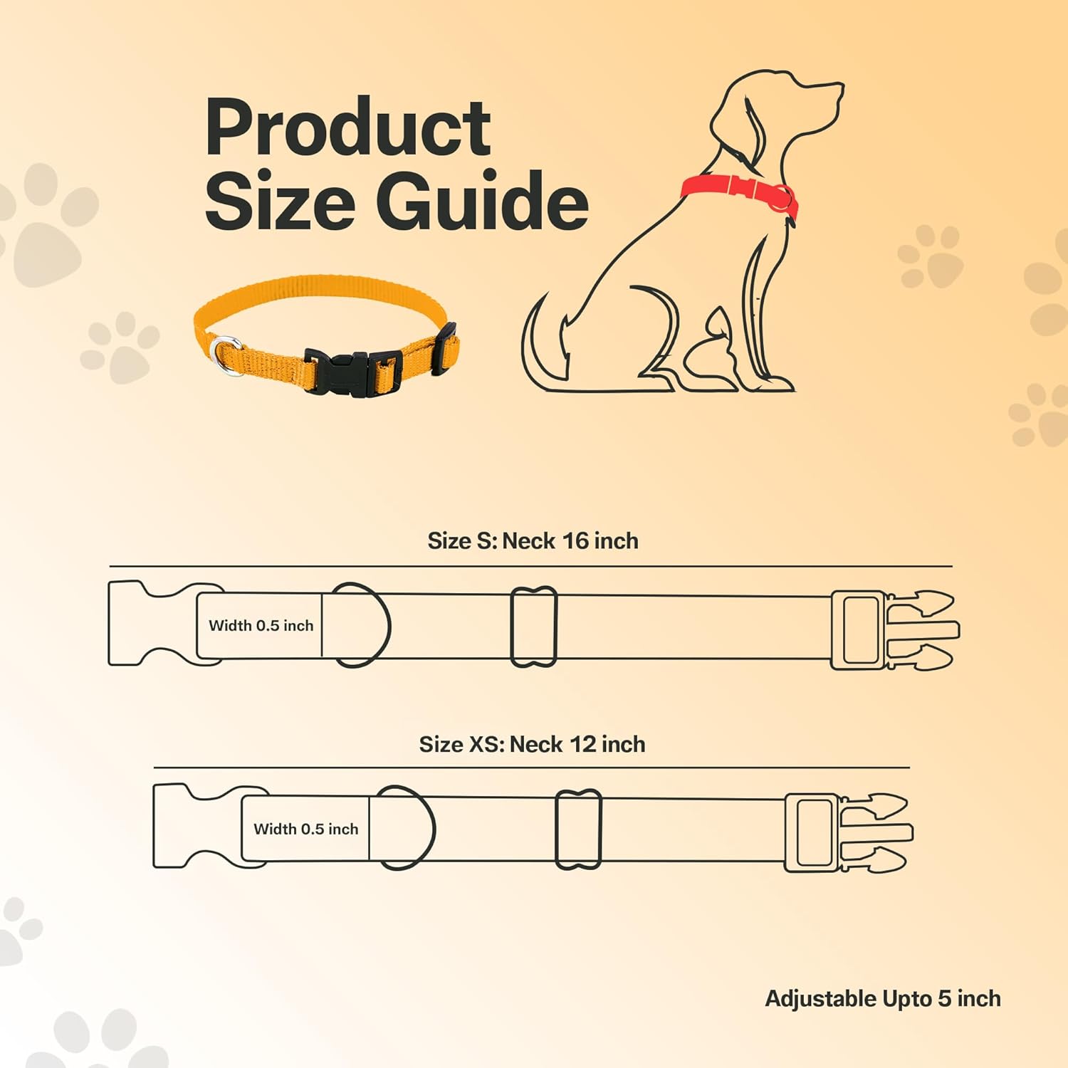Adil's Nylon Quick Release Cat Collar 0.5 inch