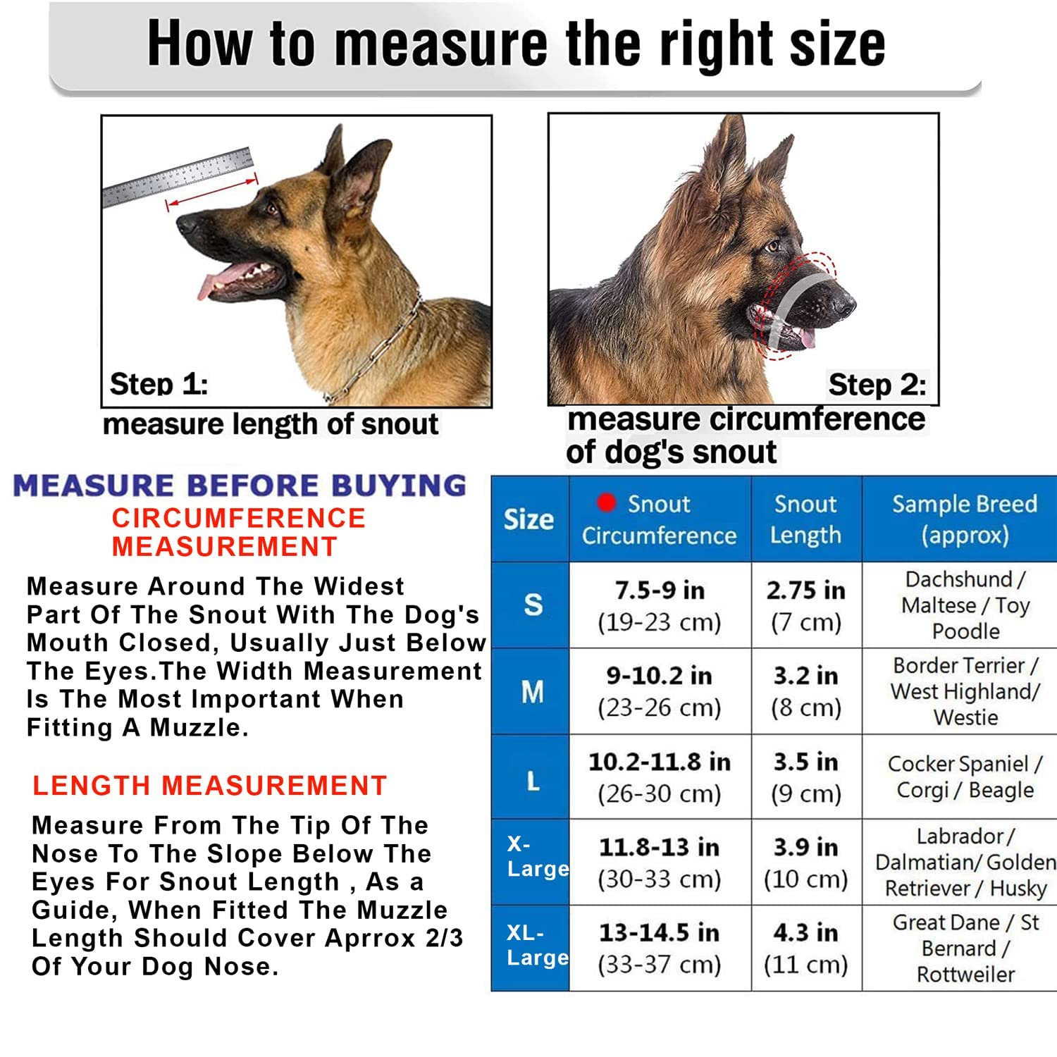 Adil's Soft Padded Steel Dog Muzzle – Comfortable & Durable Safety Solution