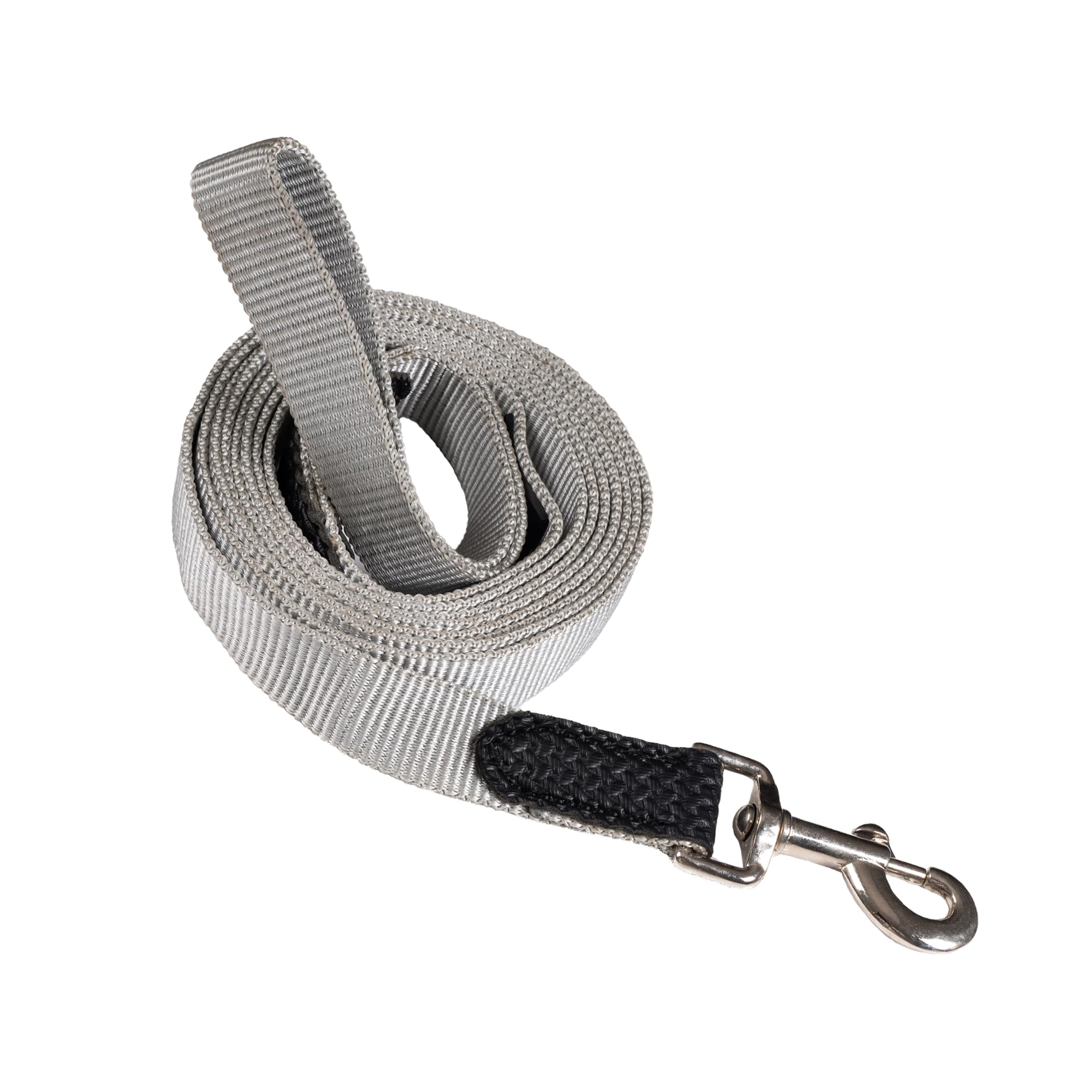Adil’s 10FT Adjustable Dog Leash Features a Soft Leather Handle, Strong Nylon, and a 360° Swivel Hook—Durable, Comfy, and Ideal for Small to Large Dogs.
