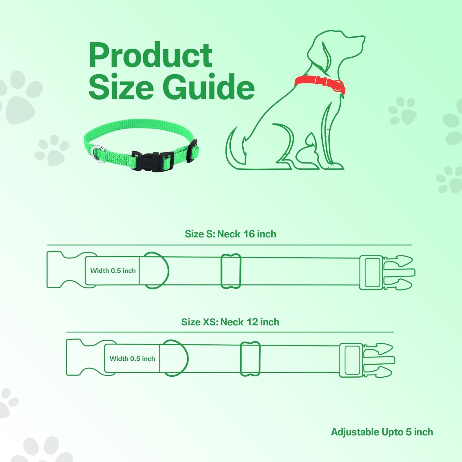 Adil's Nylon Quick Release Cat Collar 0.5 inch