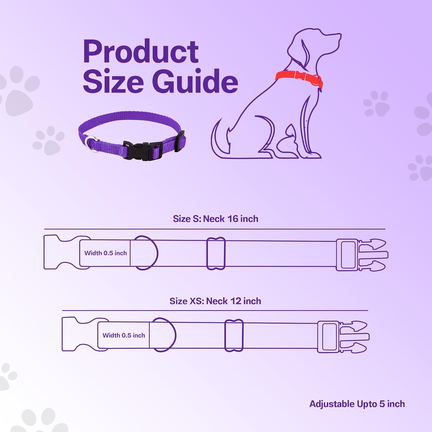 Adil's Nylon Quick Release Cat Collar 0.5 inch