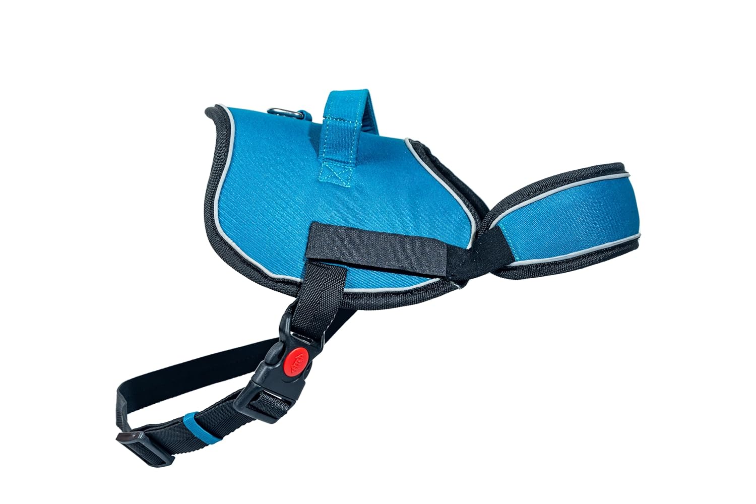 Adil’S No Pull Reflective Dog Harness – Adjustable Soft Dog Harness Set for Small Medium & Large Dogs for Outdoor Activity. (Blue, S)