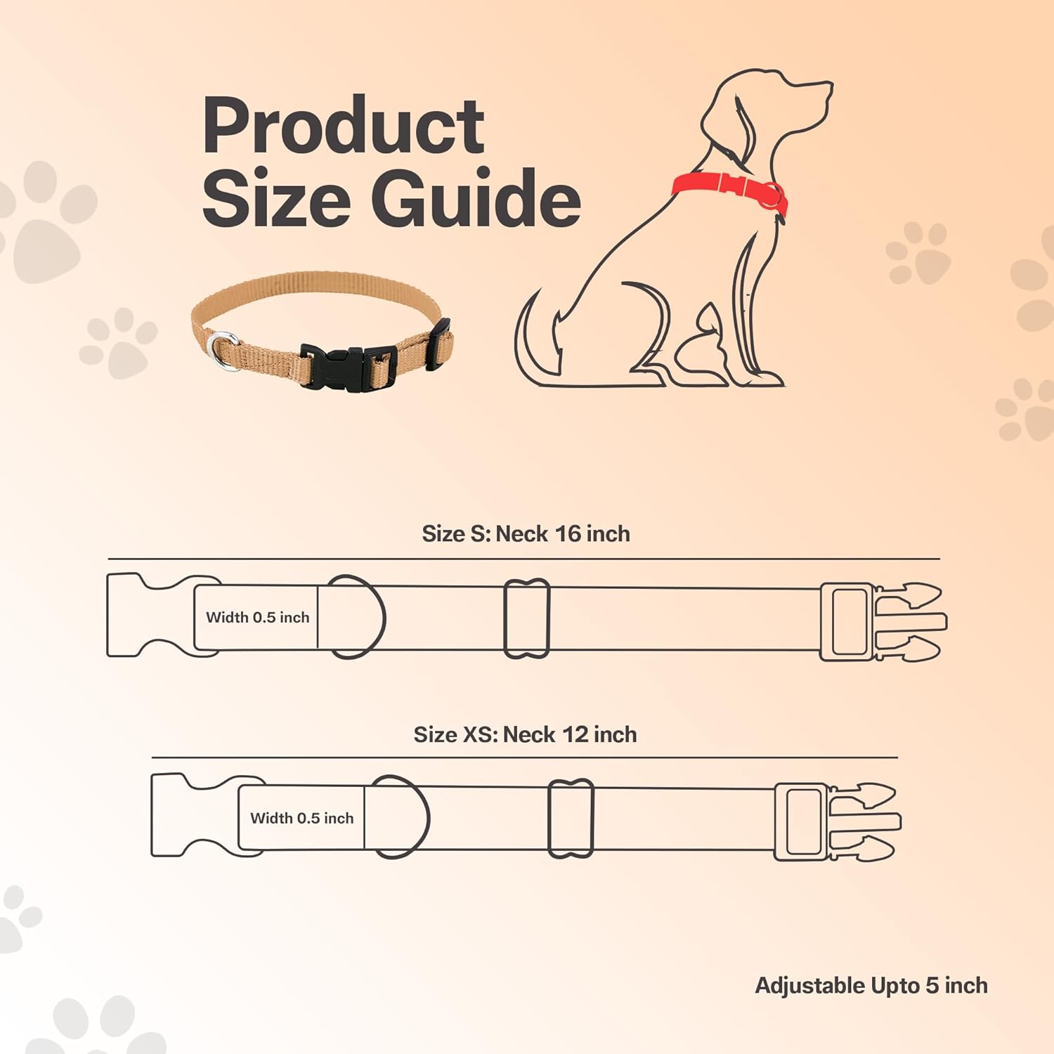 Adil's Nylon Quick Release Cat Collar 0.5 inch
