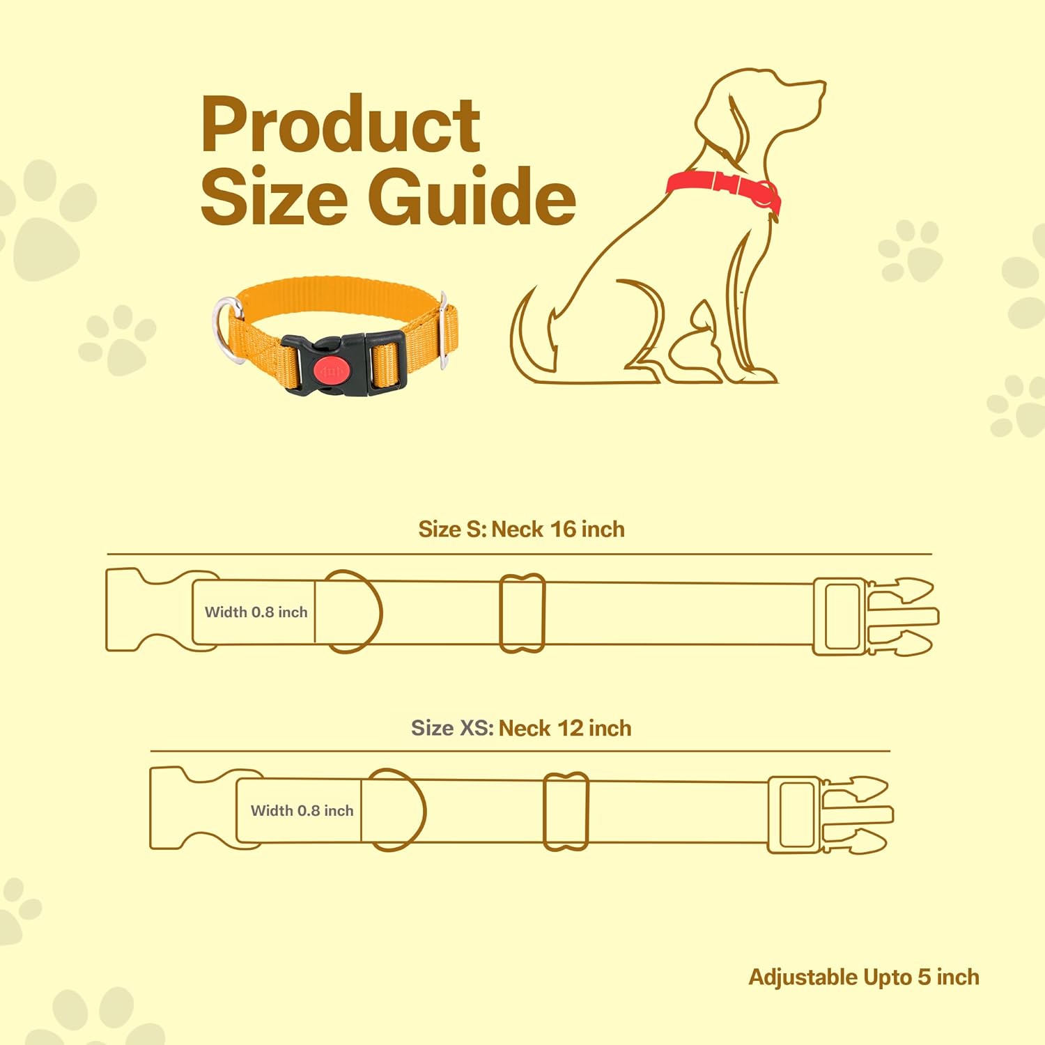 Adil's Nylon Quick Release Cat Collar - 0.8 Inch