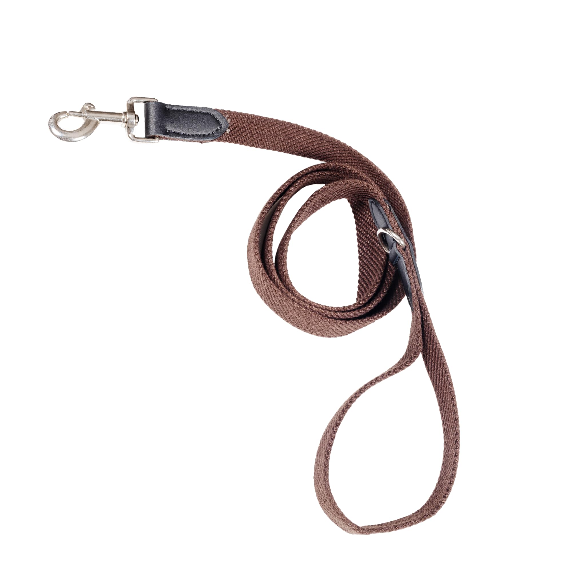 Adil’s 5FT Adjustable Cotton Dog Leash with Soft Leather Handle – Durable Long Lead with 360° Swivel Hook – Strong, Tangle-Free Leash for Walking & Training Small, Medium & Large Dogs (Army Green)