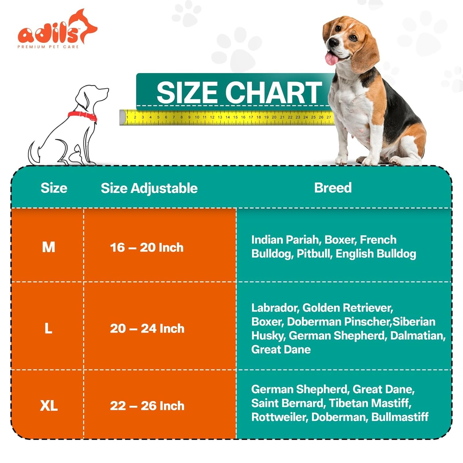 Adil’S Tooling Half Moon Cut Tooled Dog Collar 2.25INCH Width Suitable for Medium & Large Dogs, Hand Tooled Leather Dog Collar with Sturdy Hardware & Classic Design