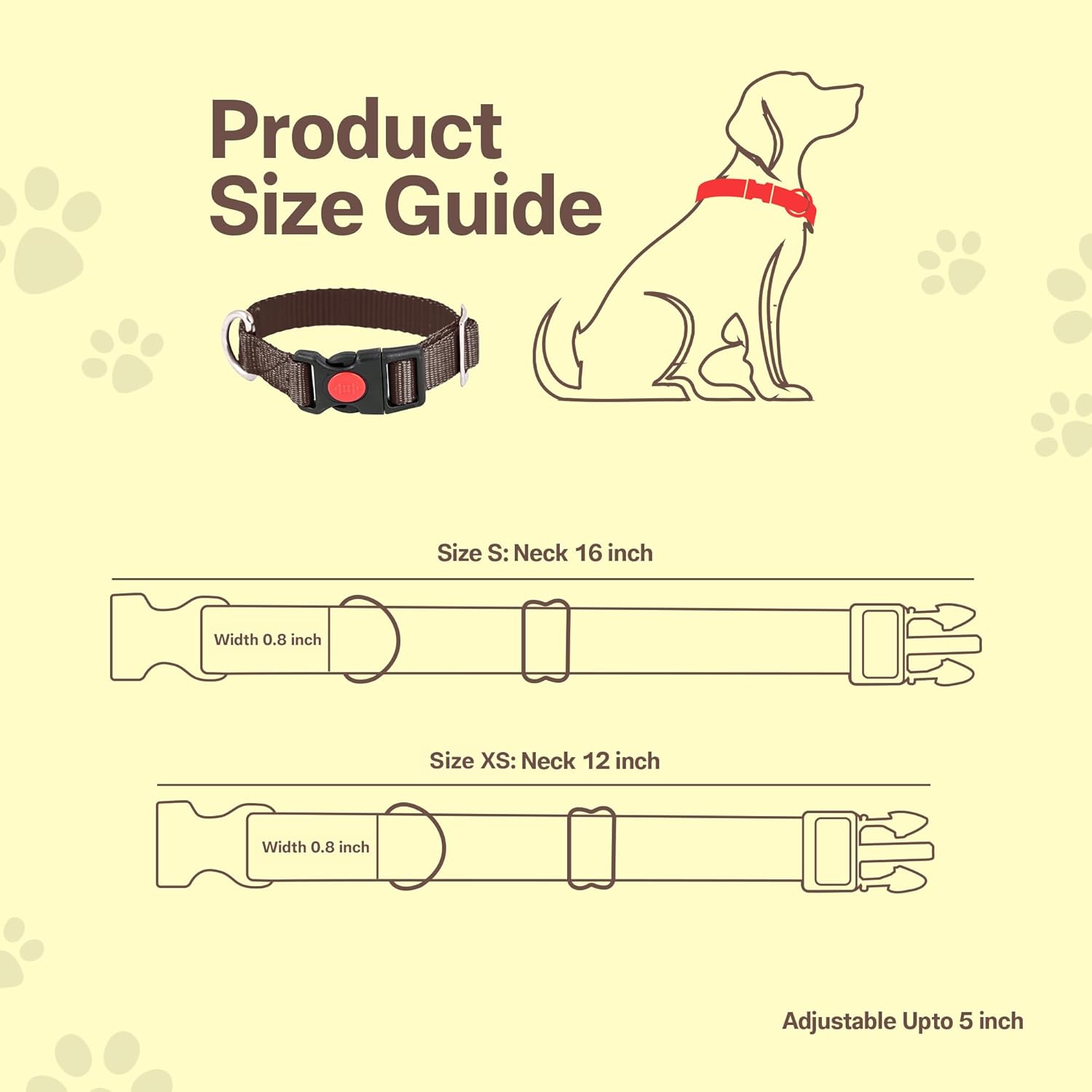Adil's Nylon Quick Release Cat Collar - 0.8 Inch