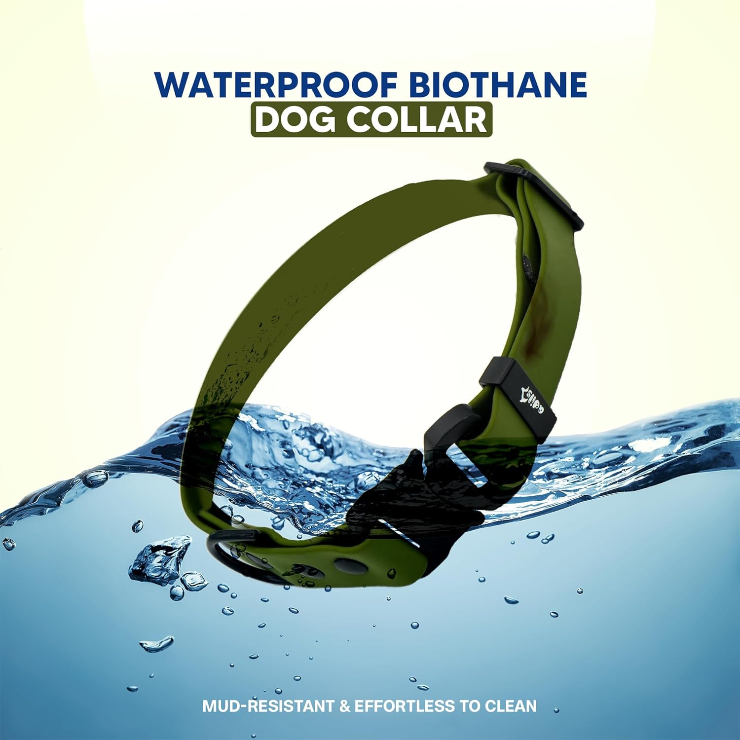 Adil’S Biothane Dog Collar - Waterproof Heavy Duty Dog Collars with Quick Release Buckle & D-Ring