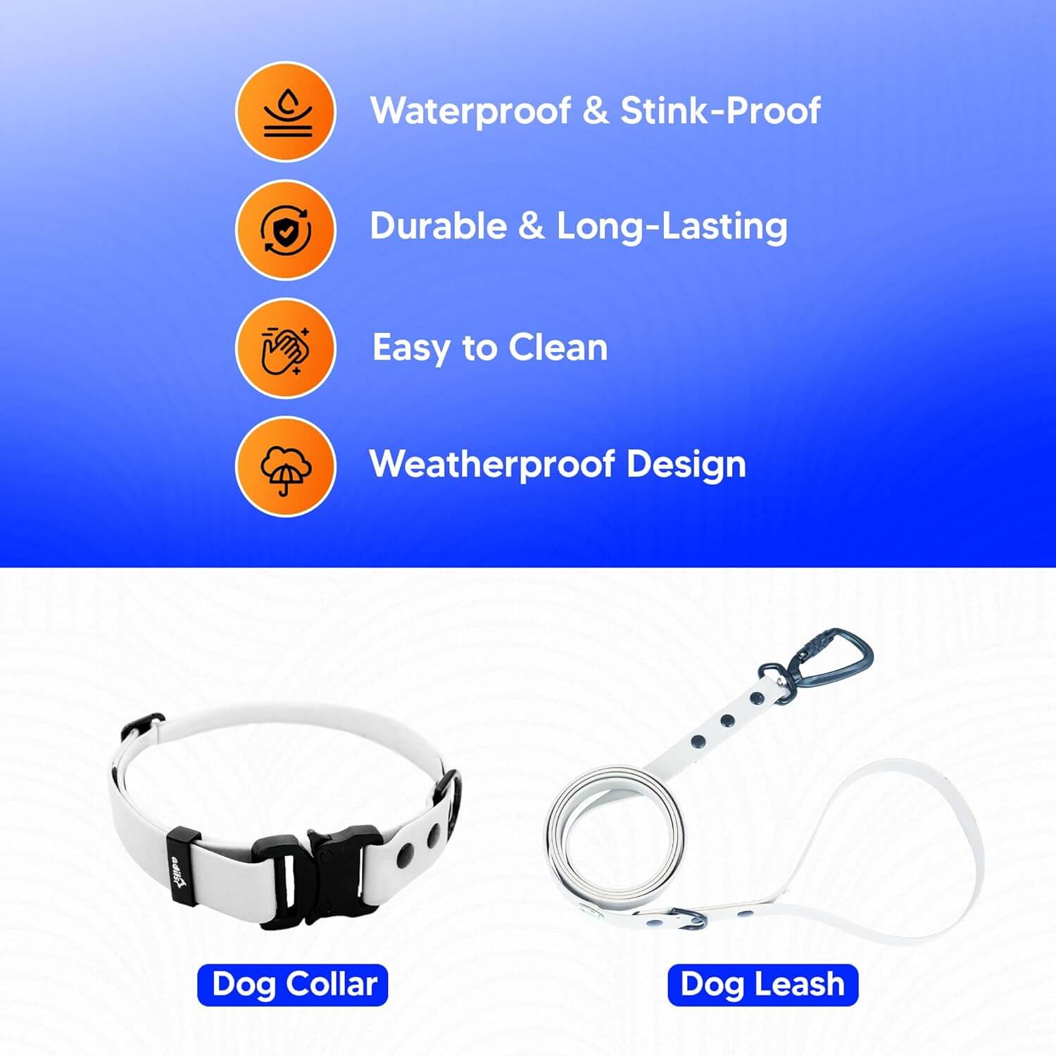 Biothane Combo Dog Collar & Leash