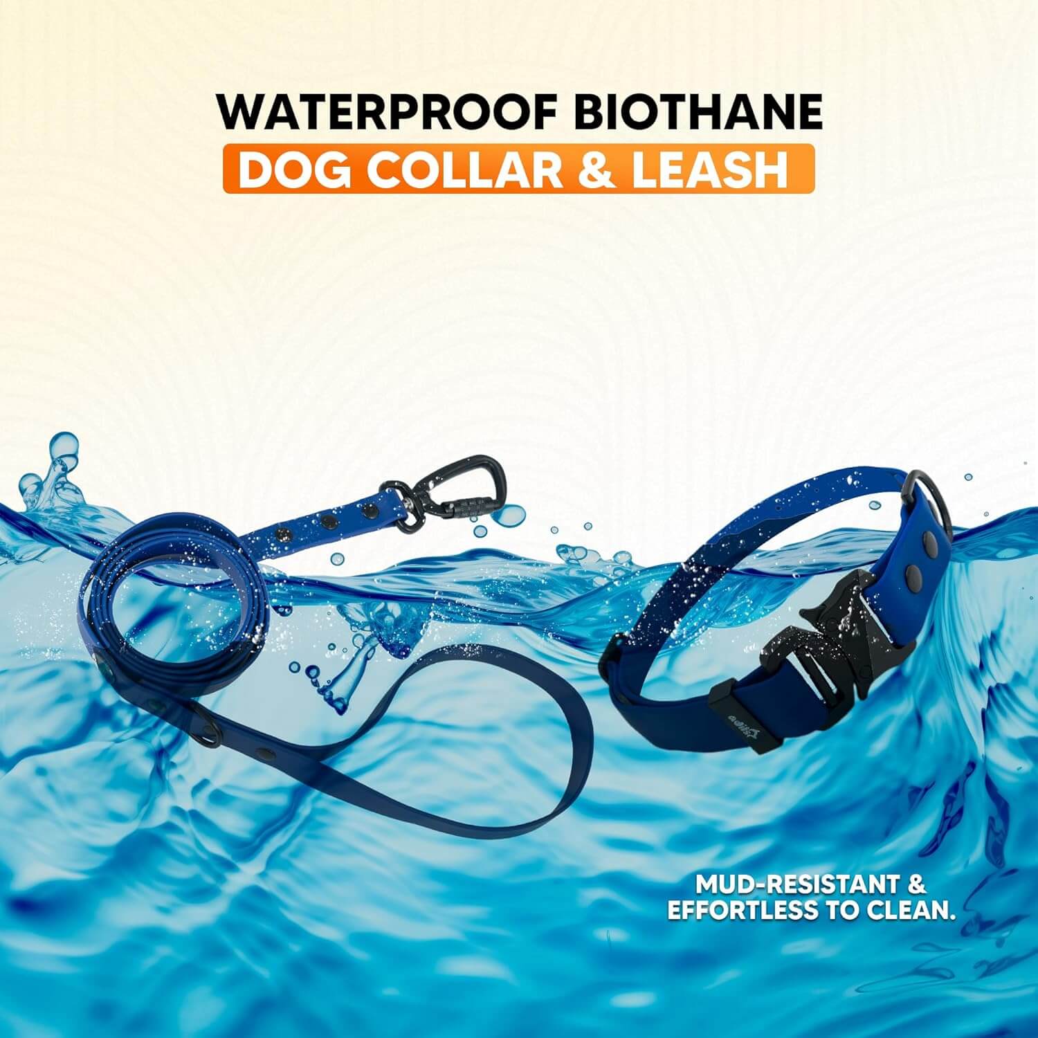 Biothane Combo Dog Collar & Leash