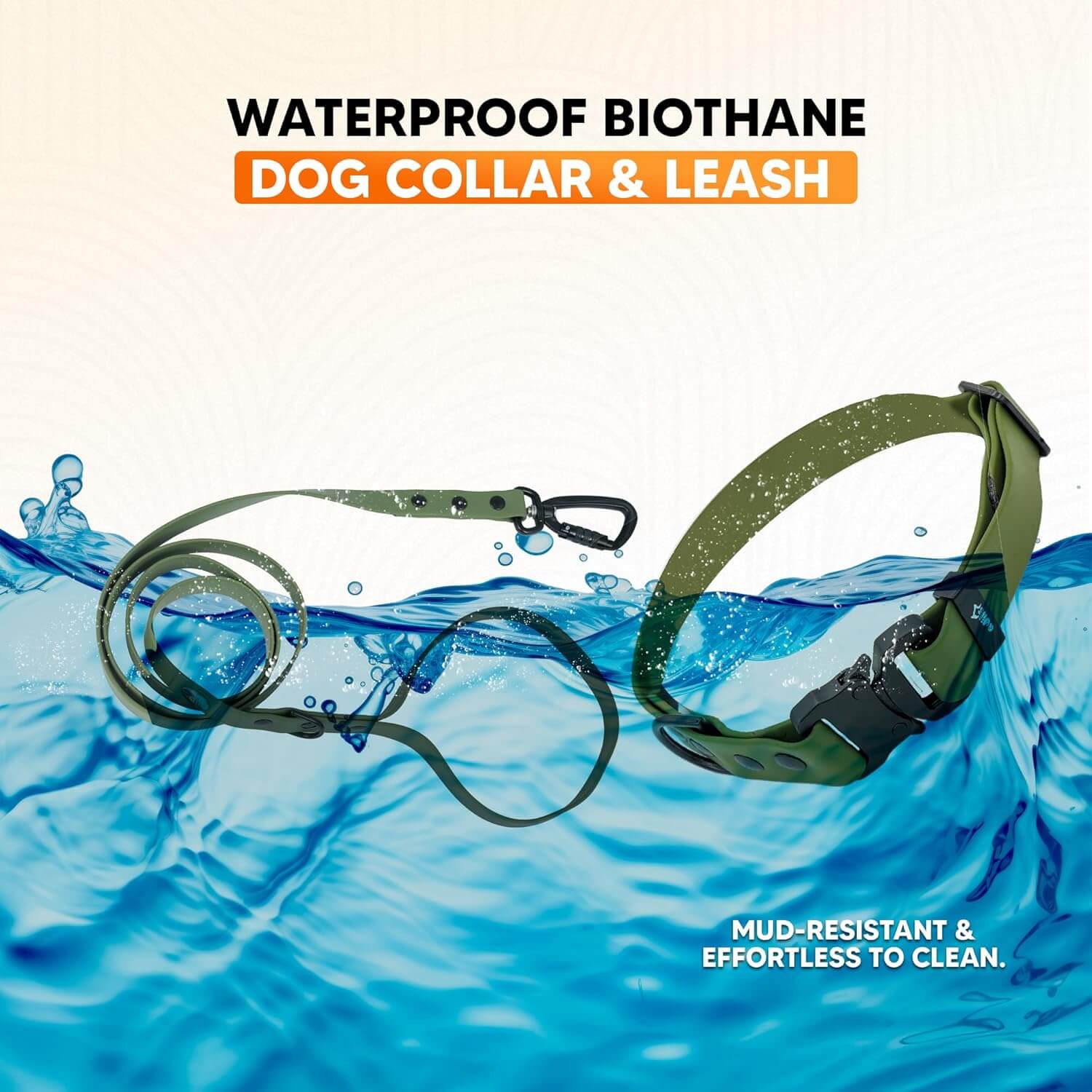 Biothane Combo Dog Collar & Leash