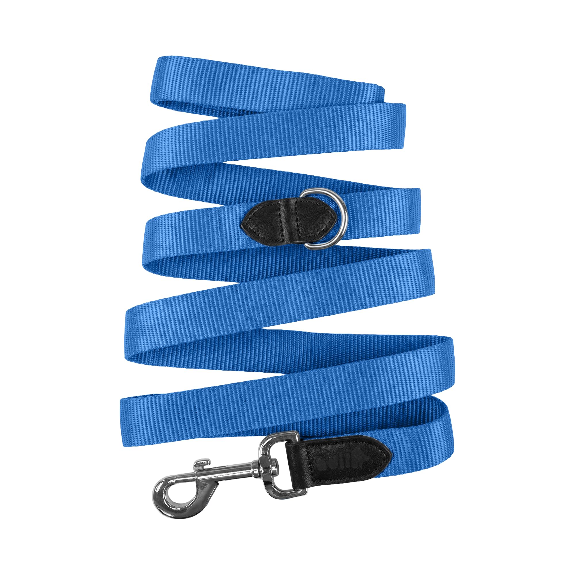 ADIL's Nylon Dog Leash, Heavy Duty Walking Lead with 360° Swivel Metal Hook 1.5 Inch Wide Durable Training Cord with Comfortable Loop Handle for Medium Large Dogs