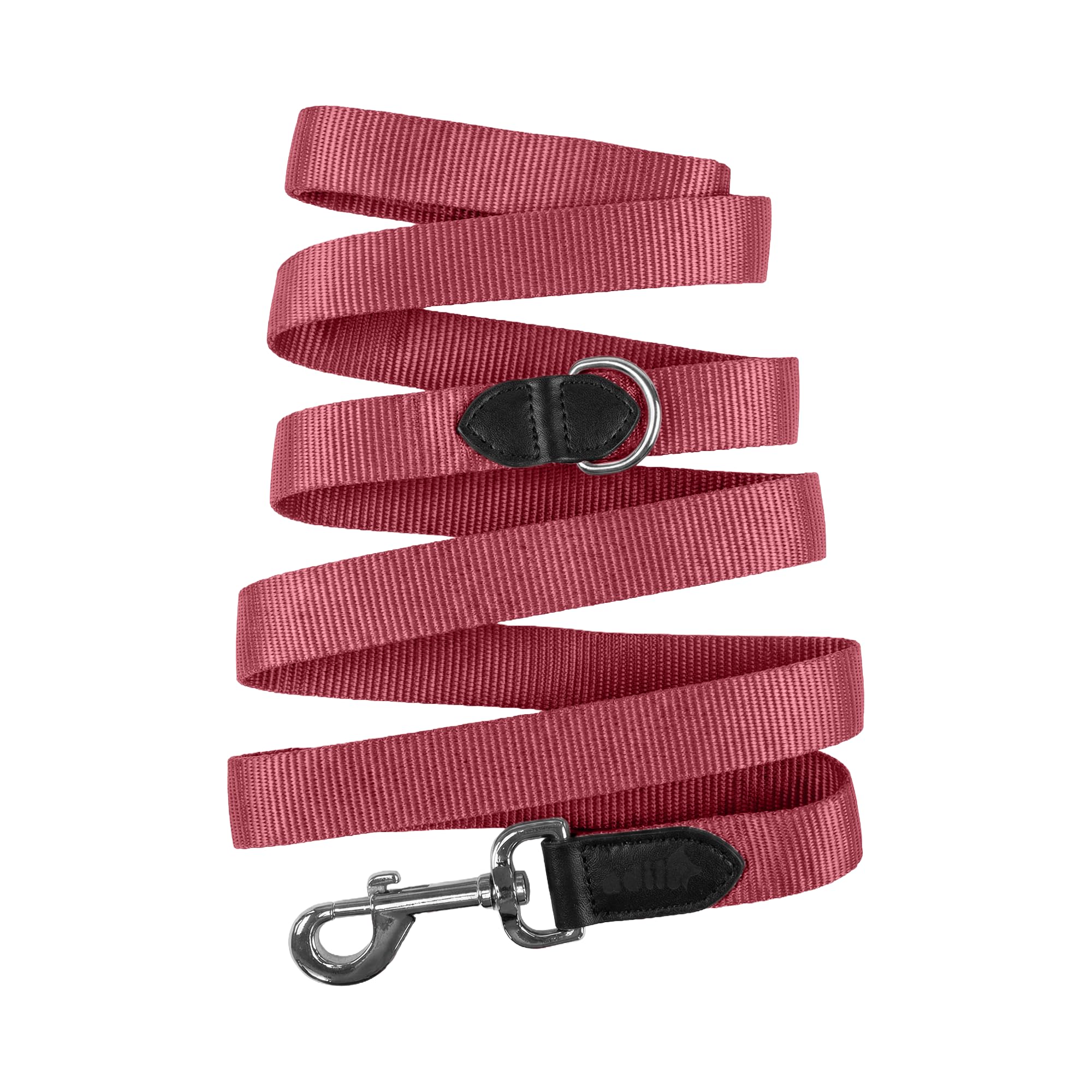 ADIL's Nylon Dog Leash, Heavy Duty Walking Lead with 360° Swivel Metal Hook 1.5 Inch Wide Durable Training Cord with Comfortable Loop Handle for Medium Large Dogs