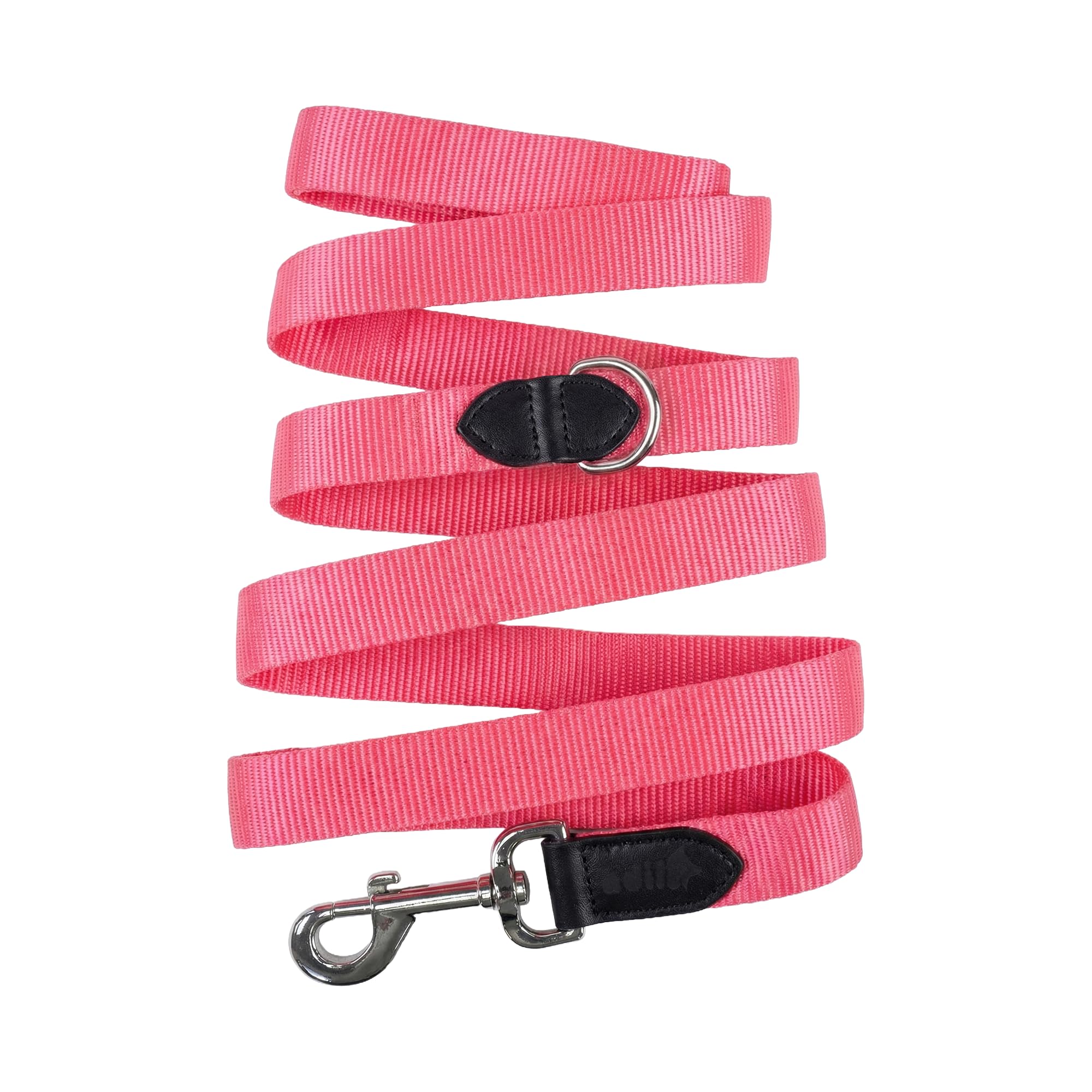 ADIL's Nylon Dog Leash, Heavy Duty Walking Lead with 360° Swivel Metal Hook 1.5 Inch Wide Durable Training Cord with Comfortable Loop Handle for Medium Large Dogs