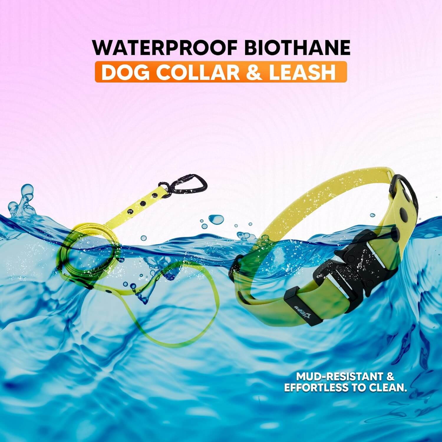 Biothane Combo Dog Collar & Leash