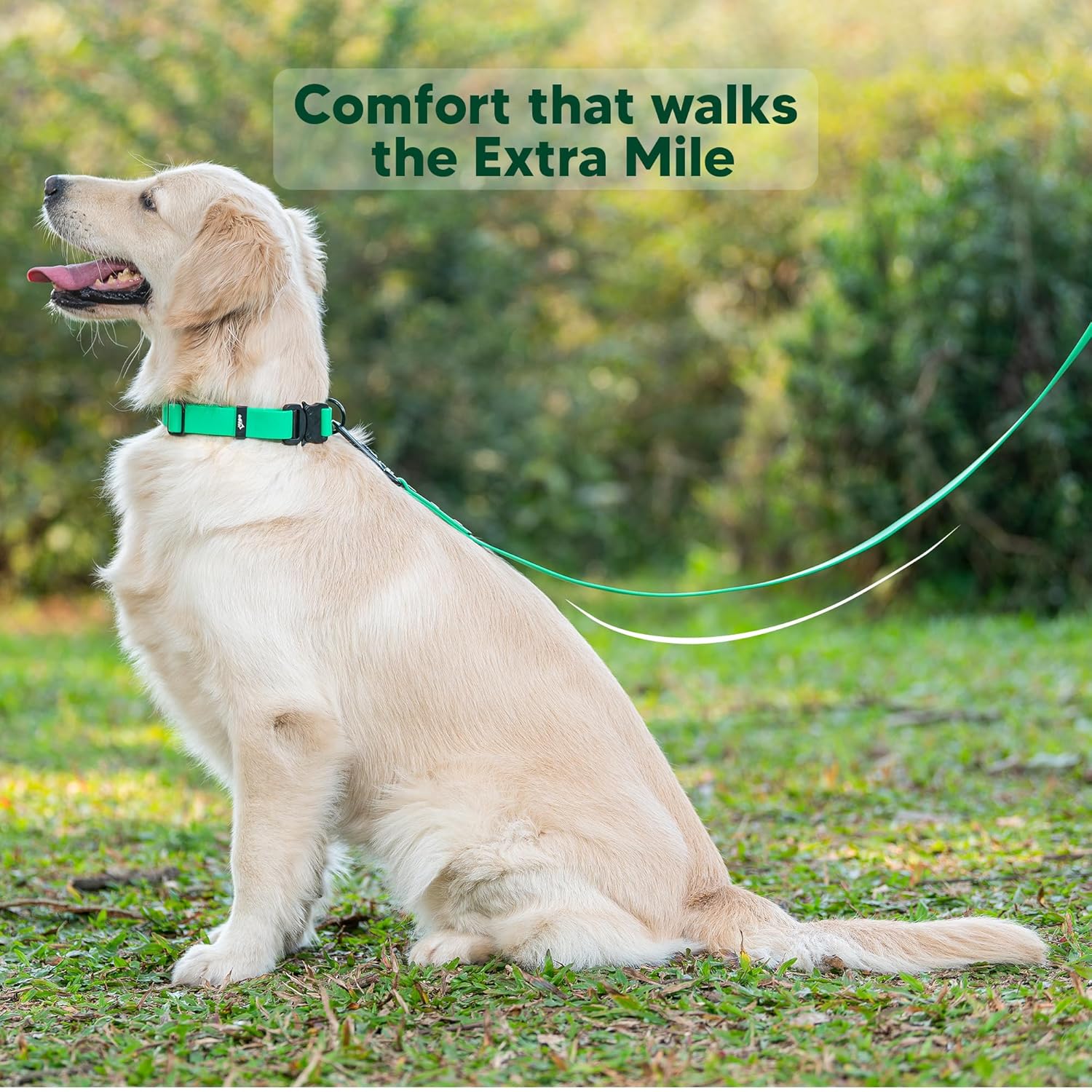 Adil’s Biothane Dog Leash - Waterproof Leashes for Dogs, Metal Hook, Adjustable 5ft Length Suitable for Dogs & Puppies, Ideal for Walking, Running & Training