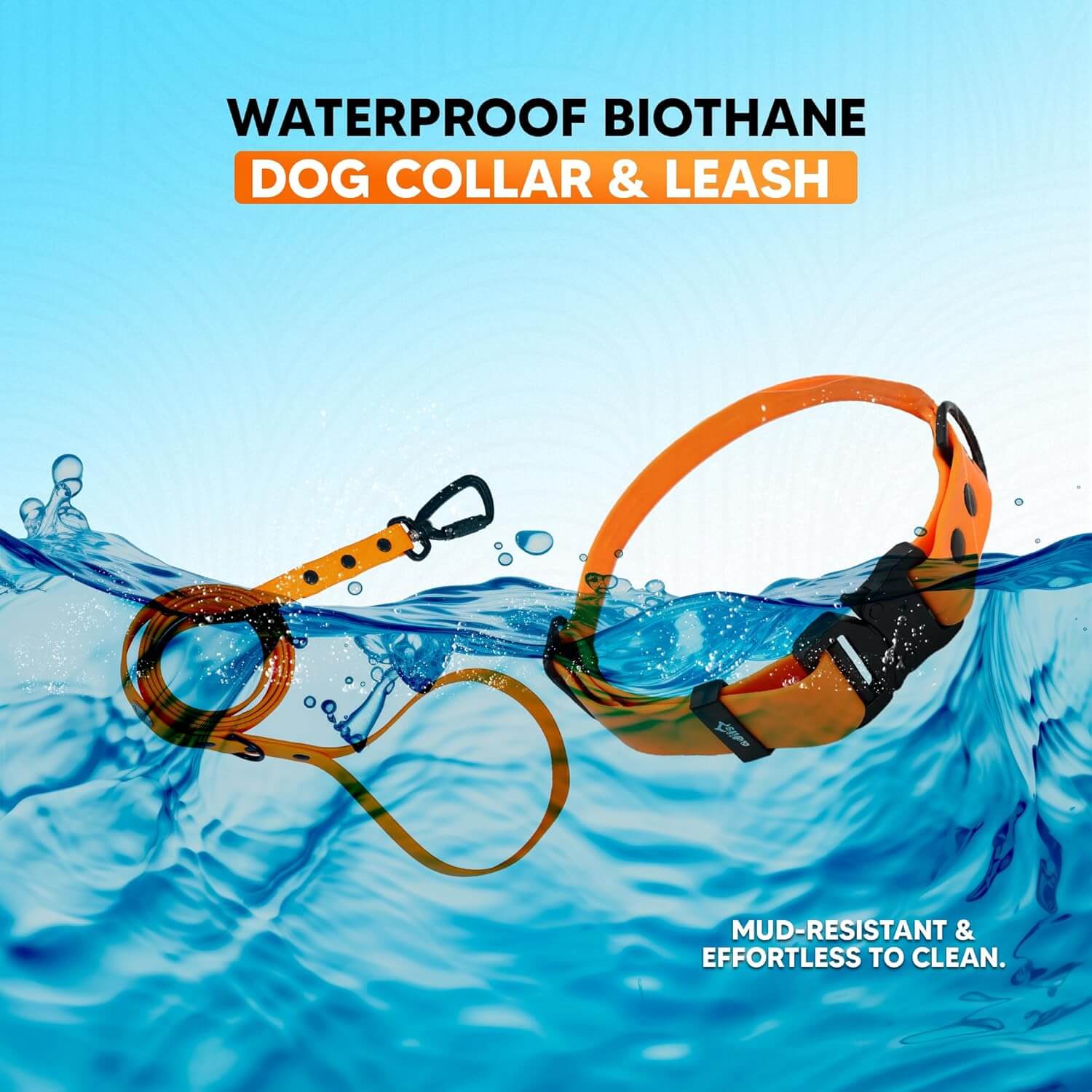 Biothane Combo Dog Collar & Leash