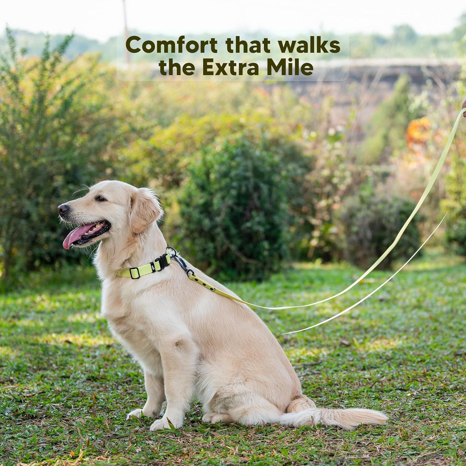 Adil’s Biothane Dog Leash - Waterproof Leashes for Dogs, Metal Hook, Adjustable 5ft Length Suitable for Dogs & Puppies, Ideal for Walking, Running & Training